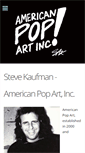 Mobile Screenshot of americanpopartinc.com